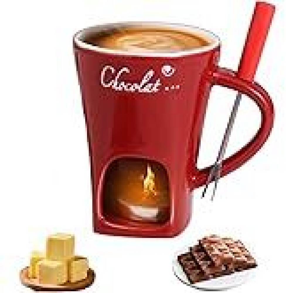 Chocolate Snack - 세라믹 초콜릿 퐁듀 머그, 창의적인 치즈