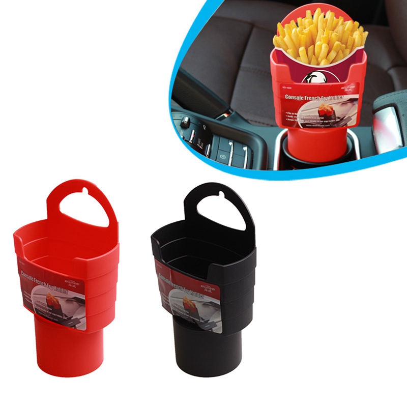 Food Snacks Drinks - 자동차 프렌치 프라이 거치대 보관 케이스,