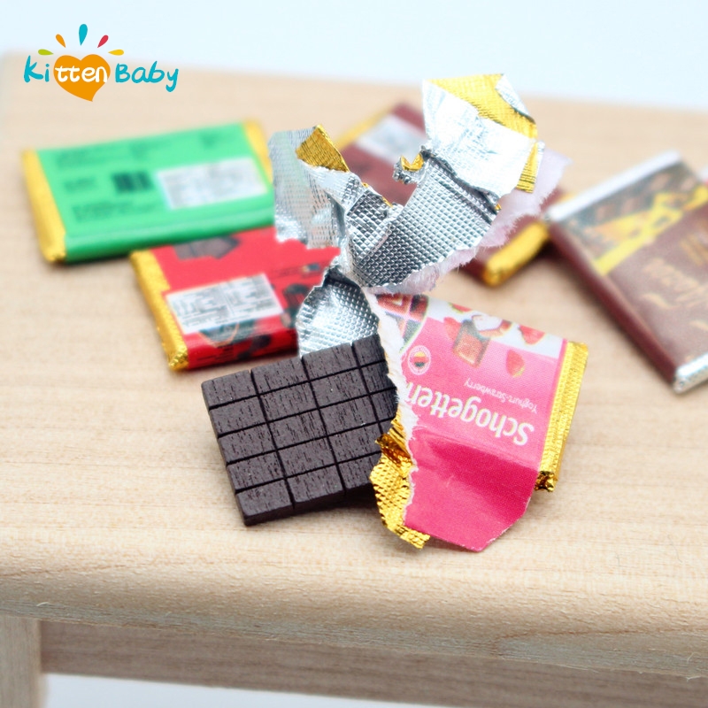1/12 미니어처 인형 집 미니 초콜릿 바 모델, 인형 - Chocolate Snack 리뷰 및 가격