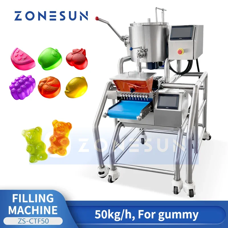 Zonesun 핫 리퀴드 필링 머신 젤리 캔디 생산 젤 - Gummy Candy 리뷰 및 가격