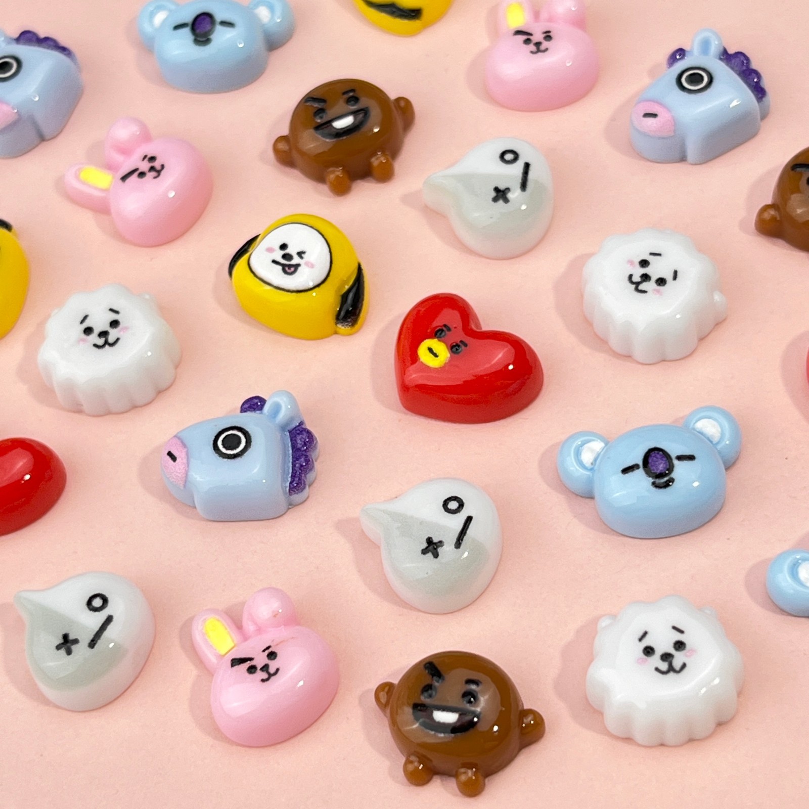 B T 21 치미 코야 RJ 슈키 타타 쿠키 네일 참  - Cookies Pack 리뷰 및 가격