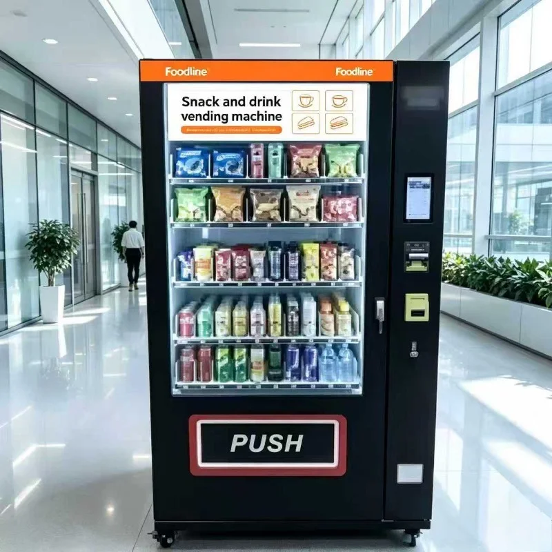 푸드라인 콤보 스낵 및 음료 자판기, 맞춤형 디자인,  - Food Snacks Drinks 리뷰 및 가격