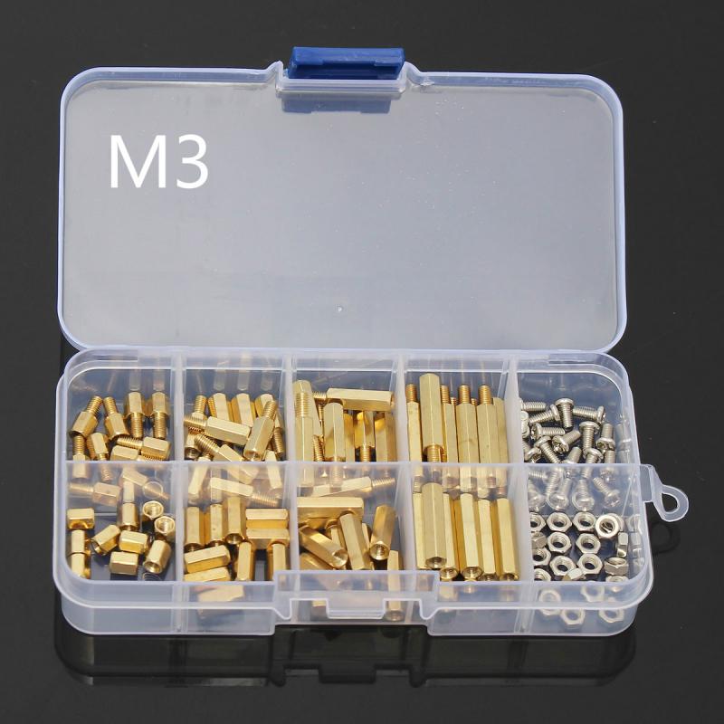 120pcs M3 남성 여성 황동 육각 열 스탠드 오프 - Nuts Mix 리뷰 및 가격