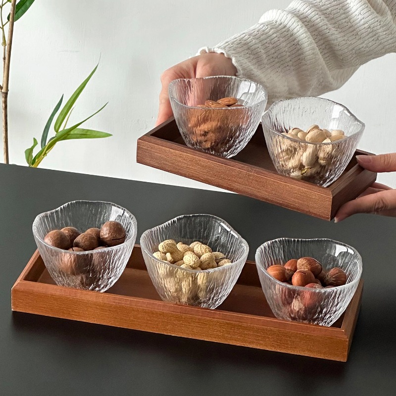 투명 유리컵 나눔형 견과 트레이 건과일 접시 트레이 세 - Dried Fruit 리뷰 및 가격