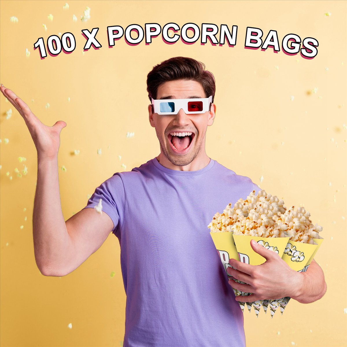 [프로모션]100X 팝콘봉투 종이봉투 아몬드 팝콘 S - Popcorn 리뷰 및 가격