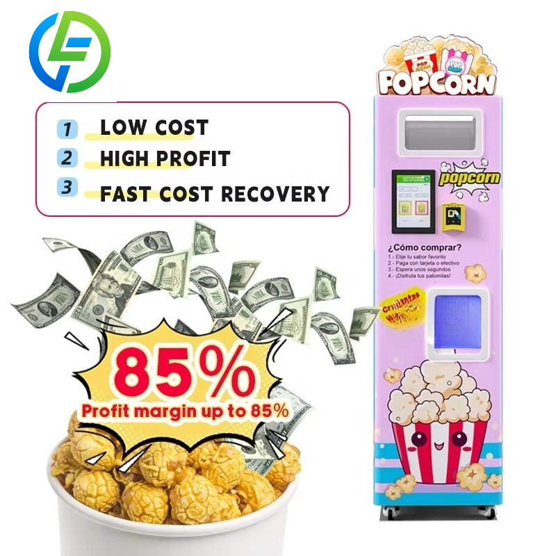 맞춤형 공장 지능형 관리 팝콘 제조기 자동 팝콘 판매기 - Popcorn 리뷰 및 가격