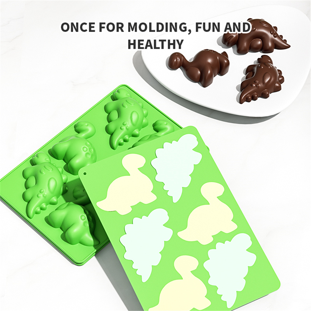 공룡 실리콘 케이크 금형 초콜릿 gummies 금형 트 - Gummy Candy 리뷰 및 가격