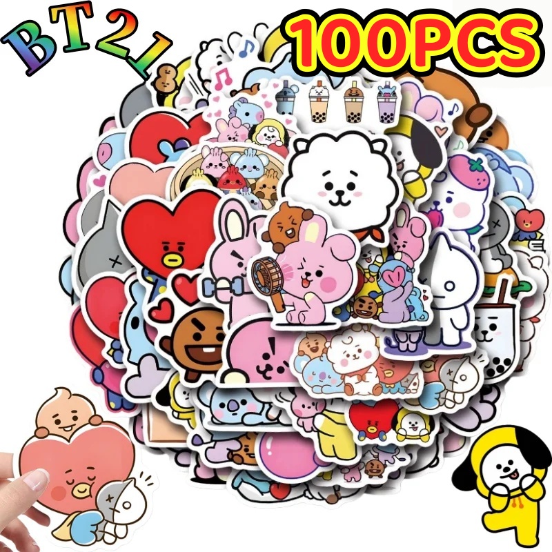 55/110개입 BT21 치미 쿠키 코야 RJ 슈키 망 - Cookies Pack 리뷰 및 가격